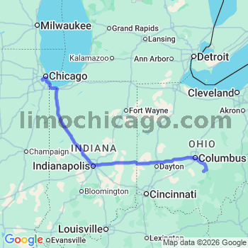 Limousine service to Midway airport (MDW)