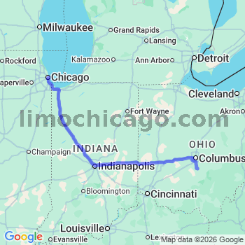Limousine service to Chicago Loop