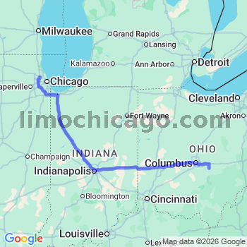 Limousine service to O'Hare airport (ORD)