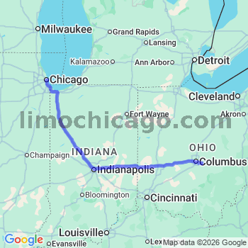Limousine service to Chicago Loop