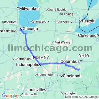 Limousine service to Midway airport (MDW)