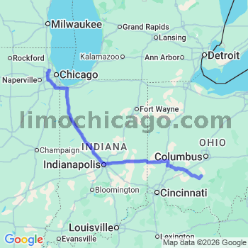 Limousine service to O'Hare airport (ORD)