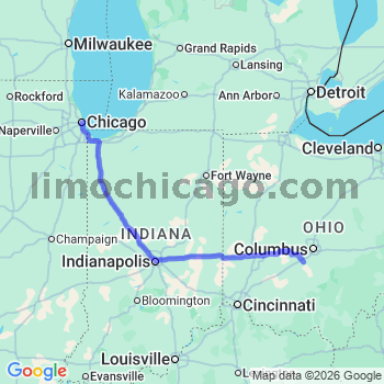 Limousine service to Chicago Loop