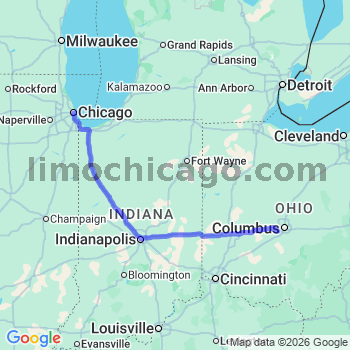 Limousine service to Chicago Loop