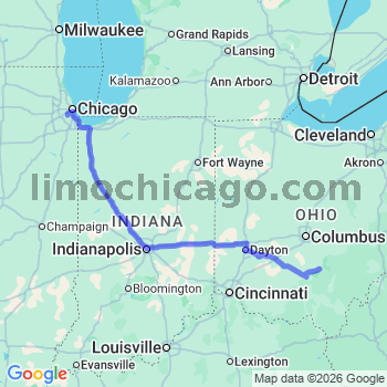 Limousine service to Midway airport (MDW)