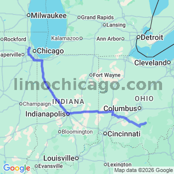 Limousine service to O'Hare airport (ORD)