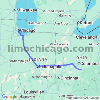 Limousine service to Chicago Loop