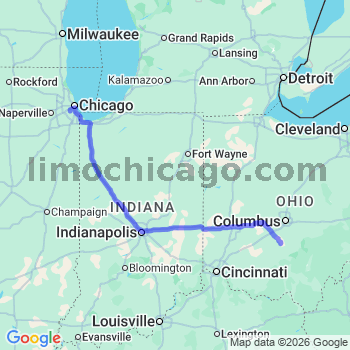 Limousine service to Midway airport (MDW)