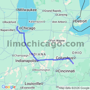 Limousine service to O'Hare airport (ORD)