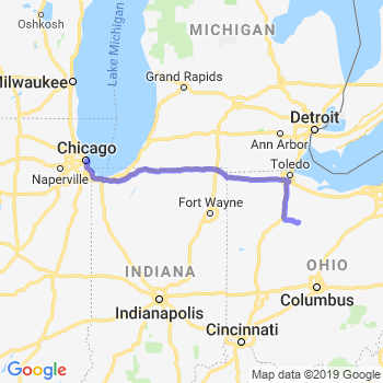 Travel from Carey to Chicago Loop Limousine service to Chicago Loop