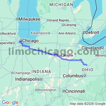 Limousine service to Midway airport (MDW)