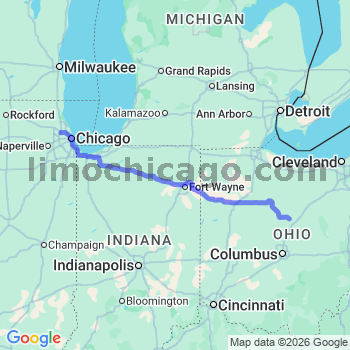 Limousine service to O'Hare airport (ORD)