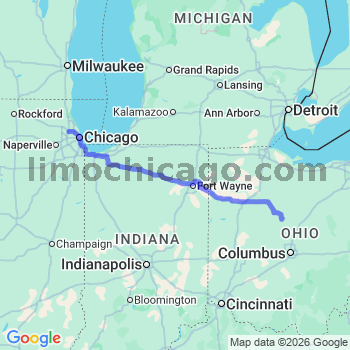 Limousine service to O'Hare airport (ORD)