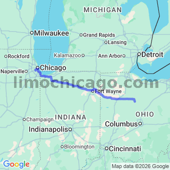 Limousine service to Midway airport (MDW)