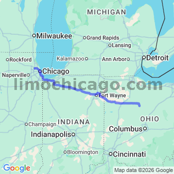 Limousine service to O'Hare airport (ORD)