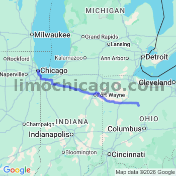 Limousine service to Chicago Loop