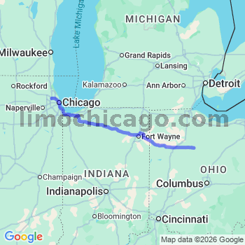Limousine service to O'Hare airport (ORD)