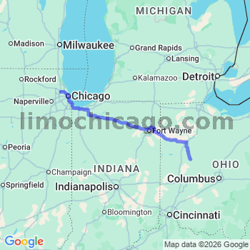 Limousine service to O'Hare airport (ORD)