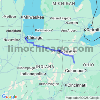 Limousine service to Chicago Loop