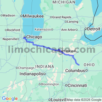 Limousine service to Midway airport (MDW)