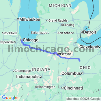Limousine service to Chicago Loop