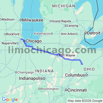 Limousine service to O'Hare airport (ORD)