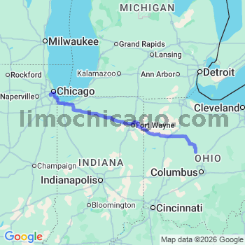Limousine service to Midway airport (MDW)