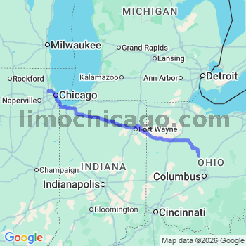 Limousine service to O'Hare airport (ORD)