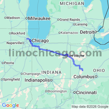 Limousine service to O'Hare airport (ORD)