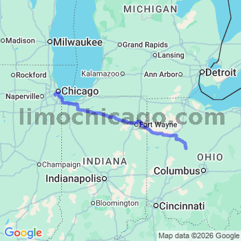 Limousine service to Midway airport (MDW)