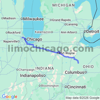 Limousine service to O'Hare airport (ORD)