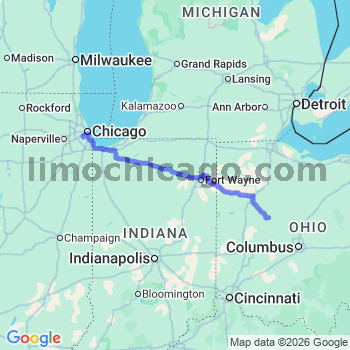 Limousine service to Midway airport (MDW)