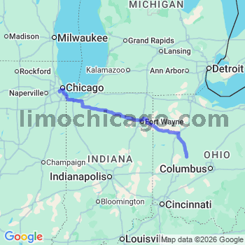 Limousine service to Midway airport (MDW)
