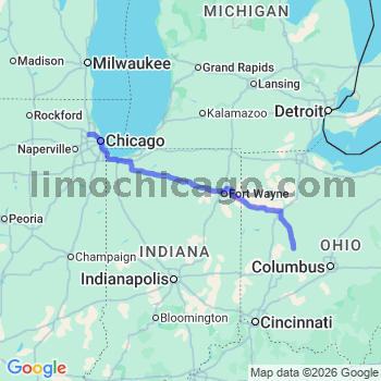 Limousine service to O'Hare airport (ORD)