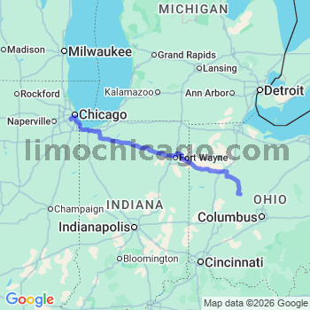 Limousine service to Midway airport (MDW)