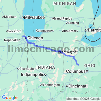 Limousine service to O'Hare airport (ORD)