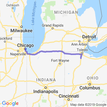 Travel from Bowling Green to Chicago Loop Limousine service to Chicago Loop