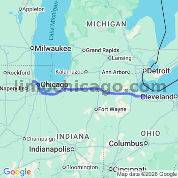 Limousine service to O'Hare airport (ORD)