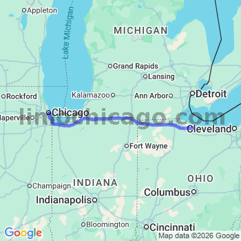 Limousine service to Chicago Loop