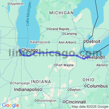 Limousine service to Chicago Loop