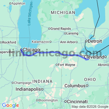 Limousine service to Chicago Loop