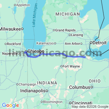 Limousine service to Midway airport (MDW)