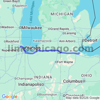 Limousine service to O'Hare airport (ORD)