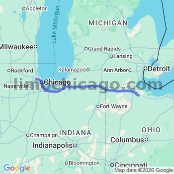 Limousine service to O'Hare airport (ORD)