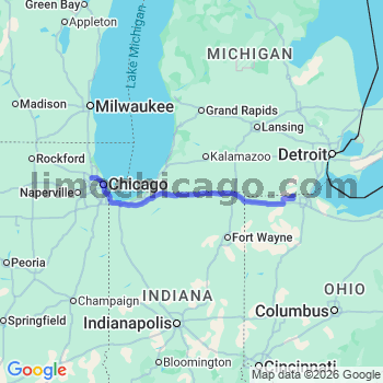 Limousine service to O'Hare airport (ORD)