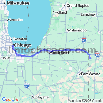 Limousine service to Chicago Loop
