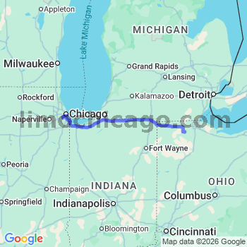 Limousine service to Midway airport (MDW)
