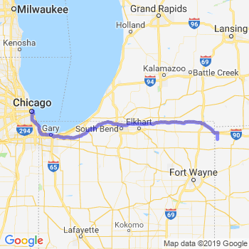 Limousine service to Chicago Loop
