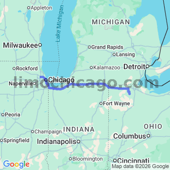 Limousine service to O'Hare airport (ORD)