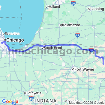 Limousine service to Midway airport (MDW)